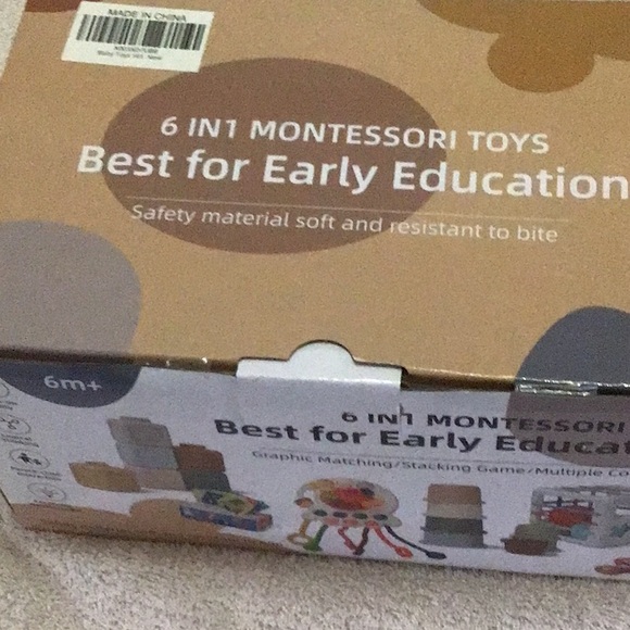 Montessori 6-in-1 Educational Toy Set for Kids - Picture 2 of 4
